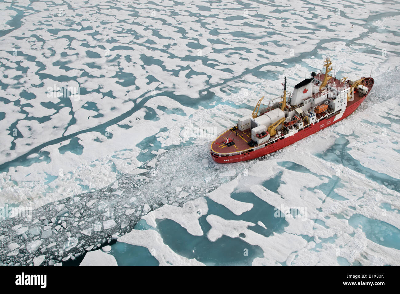 Ccgs Amundsen Schiff Der Kanadischen Küstenwache Icebreaker Und Arktisforschung Gesehen Im 7289