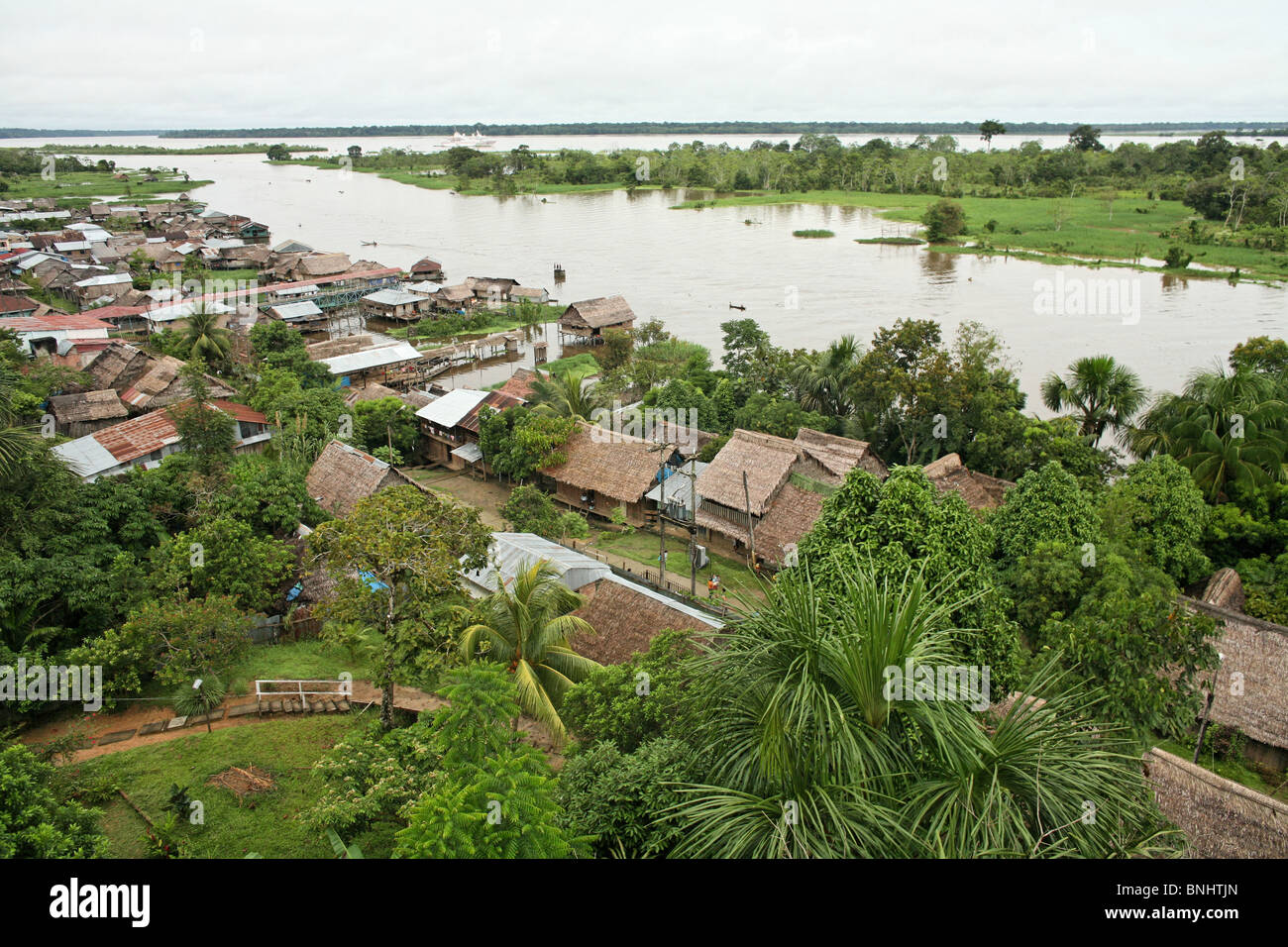 Pevas Peru Amazonas Regenwald Amazonas Dschungel Fluss Tropen Tropischen Indigener Amerikaner 3955