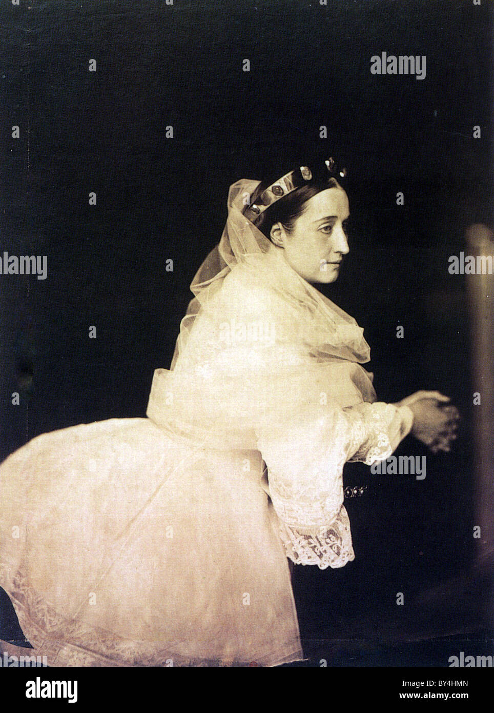 Kaiserin Eugenie De Montijo 1826 1920 Als Ehefrau Von Napoleon Iii Fotografiert Von Nadar 8521