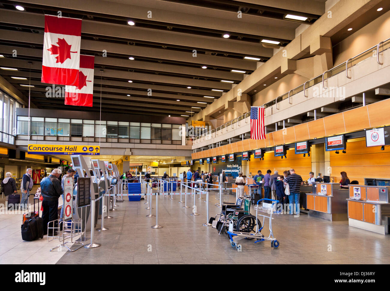 Calgary Flughafen Calgary Alberta Kanada Dj36ry 