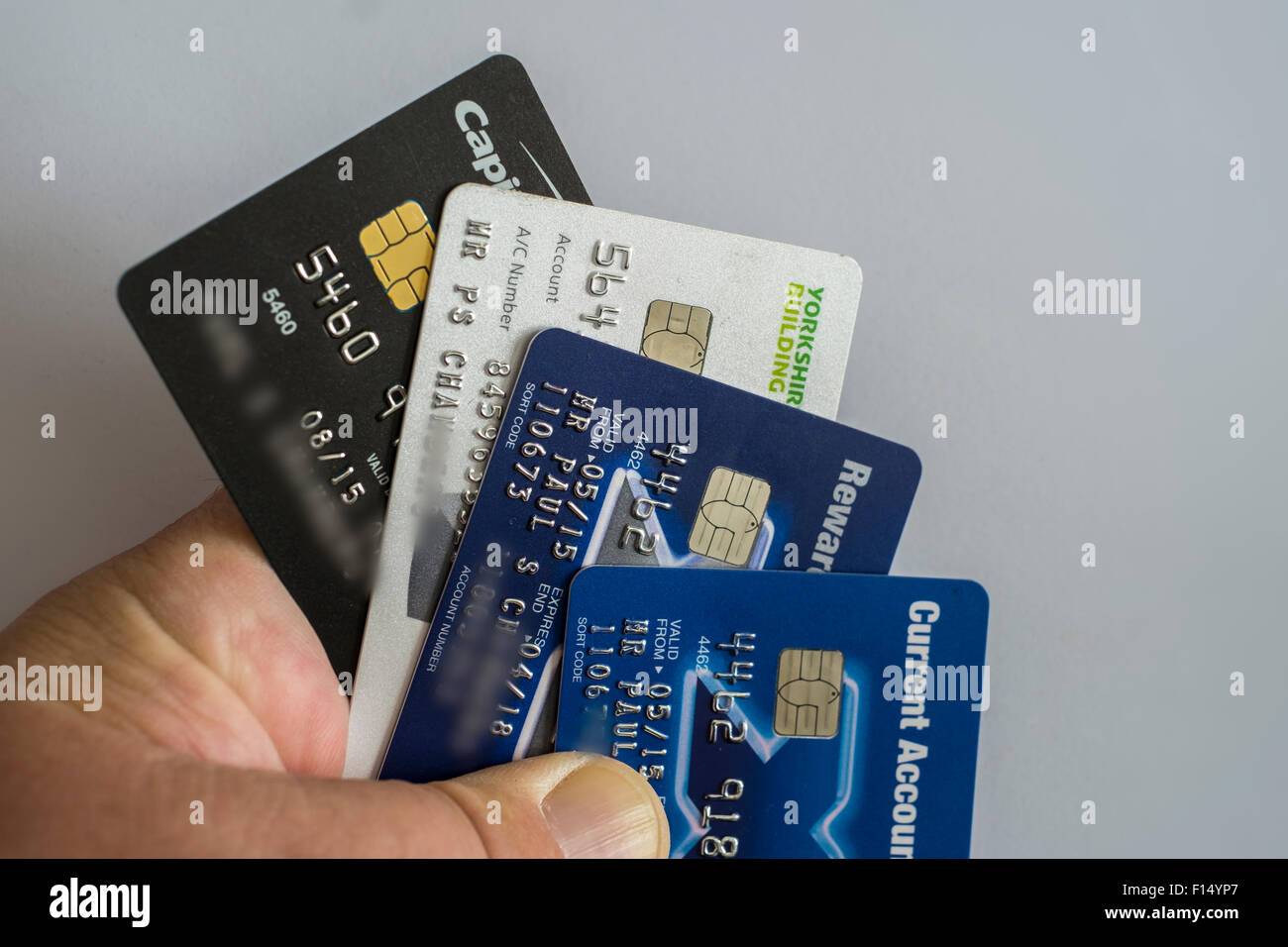 Bank-Chip-Pin-EC-Karte Stockfotografie - Alamy