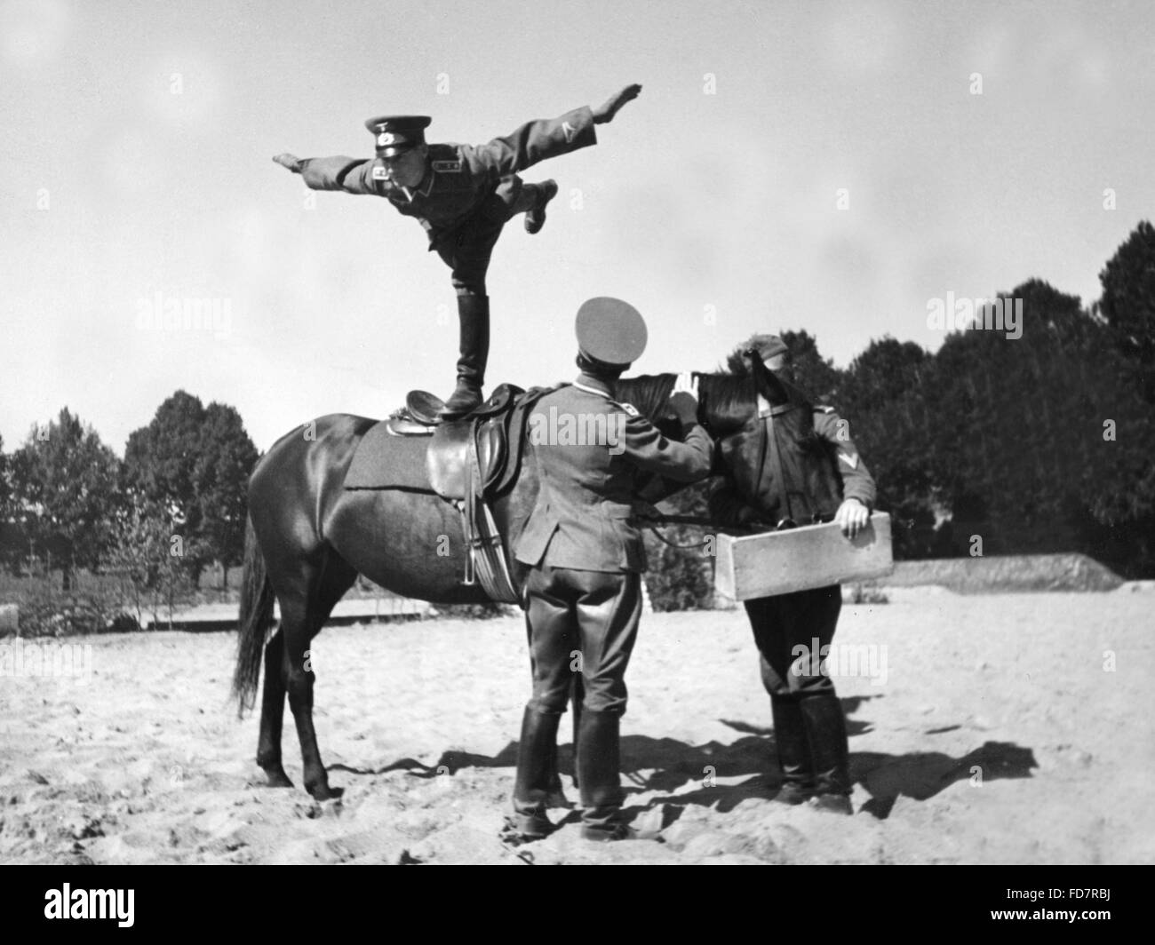 Kavallerie Der Wehrmacht 1936 Stockfotografie Alamy