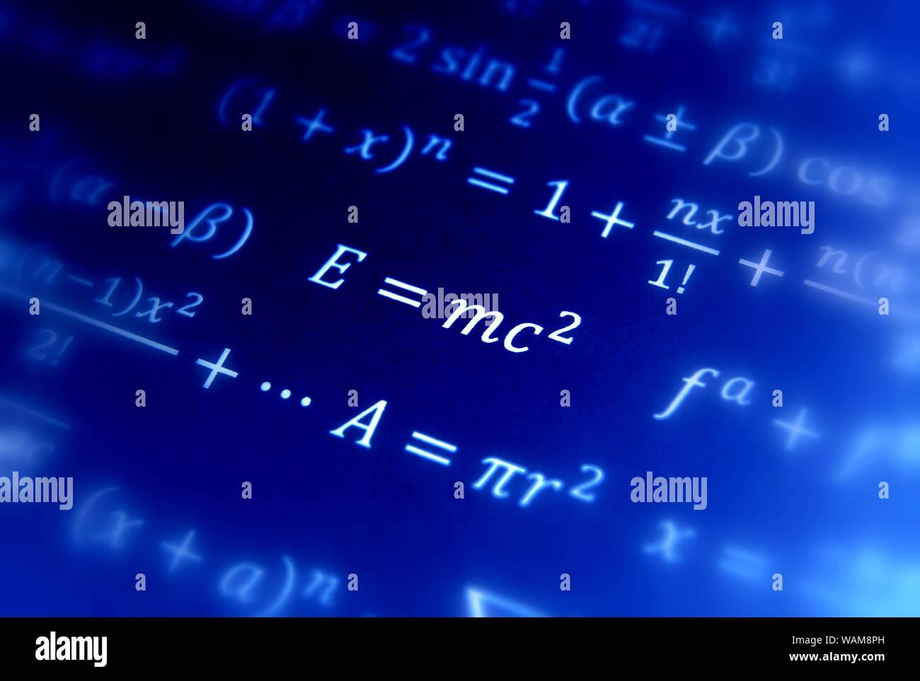 Der Relativitätstheorie Einsteins Formel Stockfotografie Alamy 2056